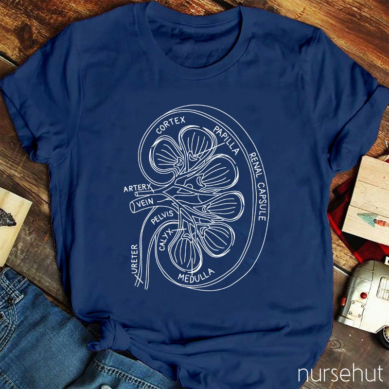 Neuron Anatomy Nurse T-Shirt