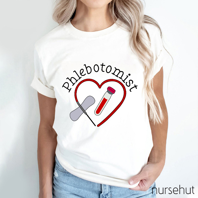 Phlebotomist Nurse T-Shirt