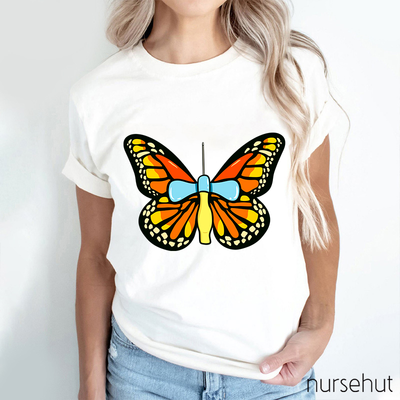 It's Just Like A Butterfly Nurse T-Shirt