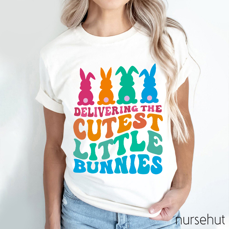 Delivering The Cutest Little Bunnies Nurse T-Shirt