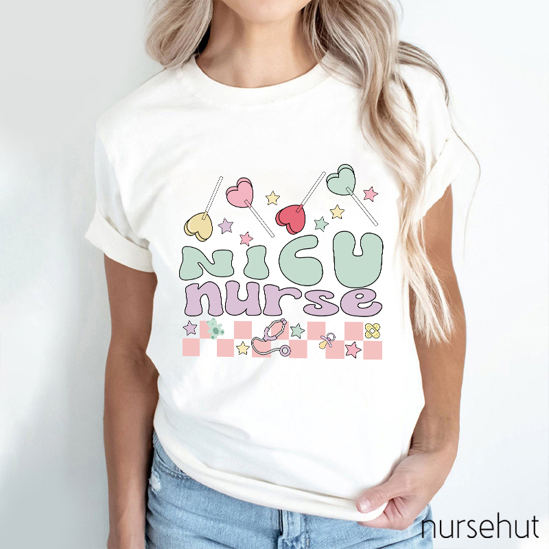 Personalized Department Valentine Cute Nurse T-Shirt