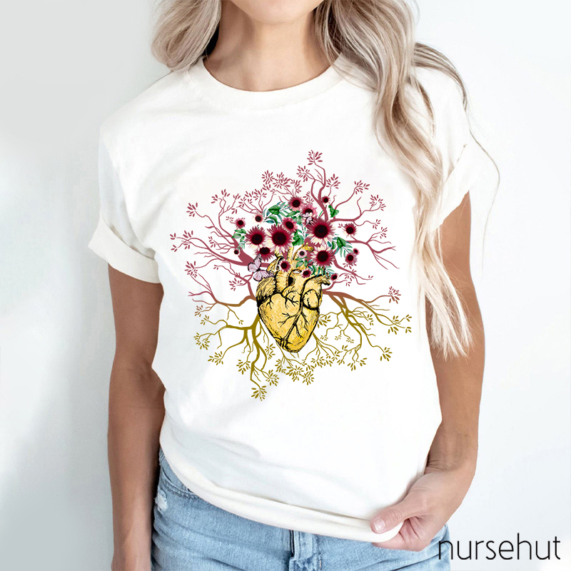 Make Your Heart Thrive Nurse T-Shirt
