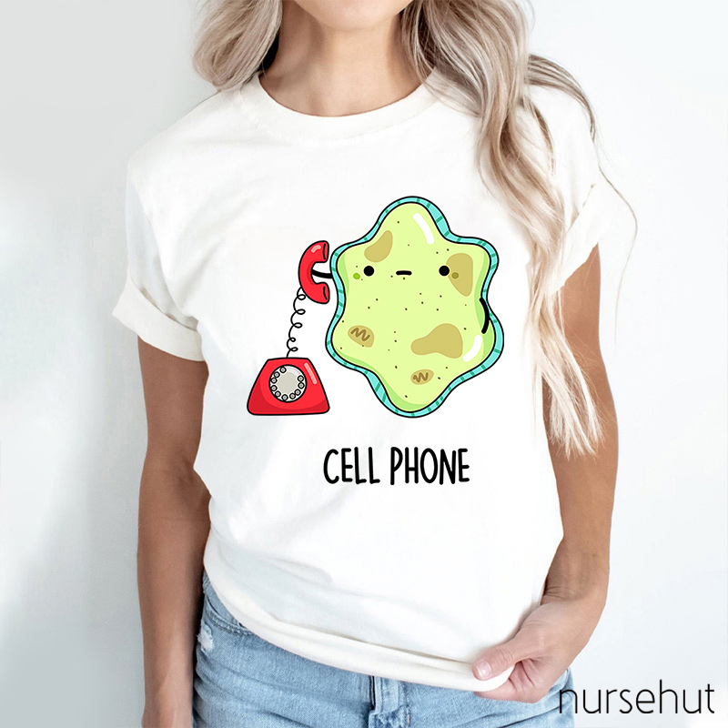 Cell Phone Nurse T-Shirt