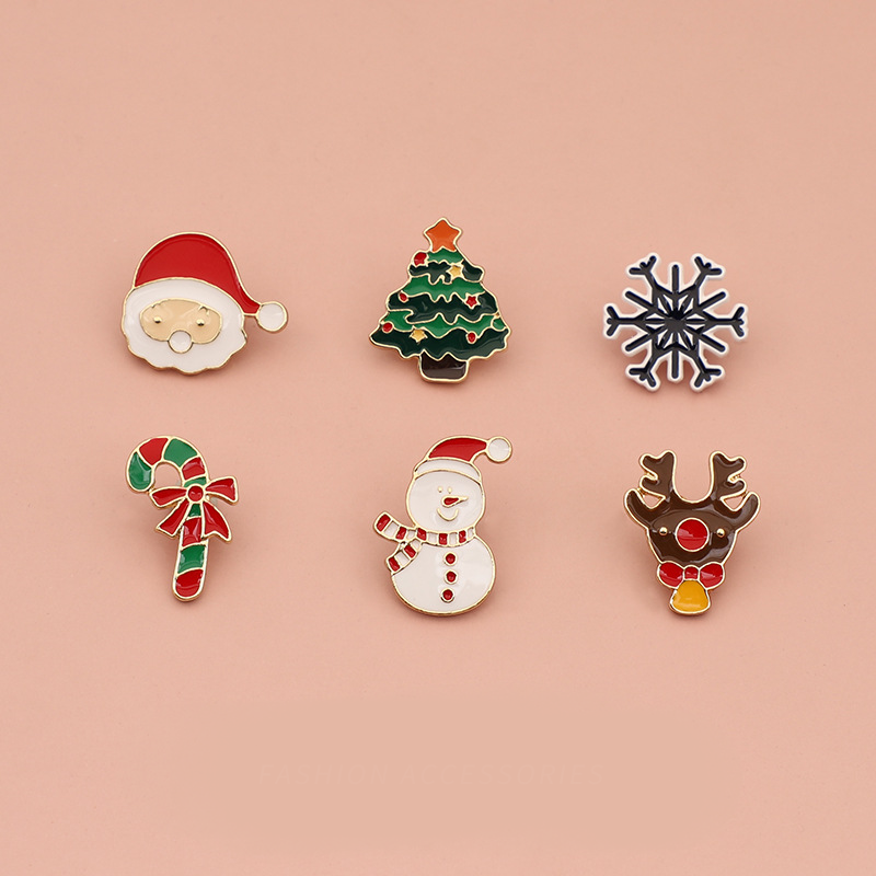 Ho Ho Ho Santa Claus Is Coming Series Pin Set
