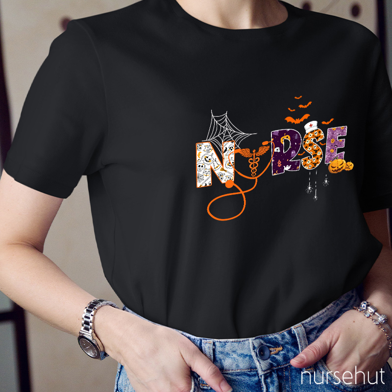 Nurses Also Celebrate Halloween T-Shirt