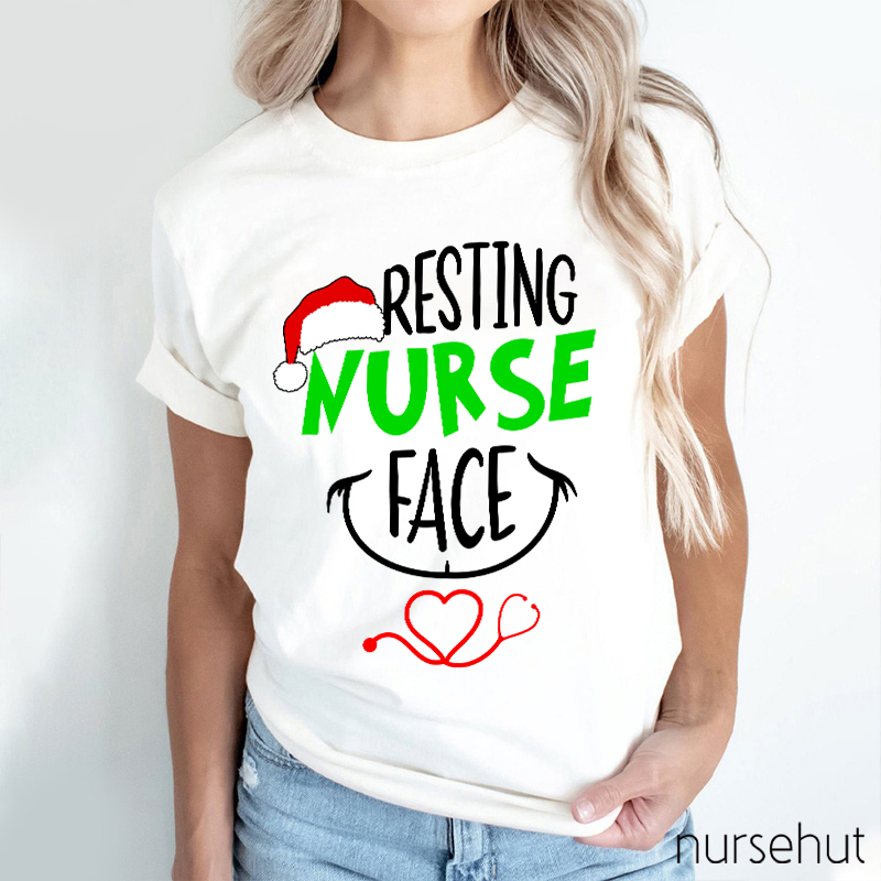Resting Nurse Face Nurse T-Shirt