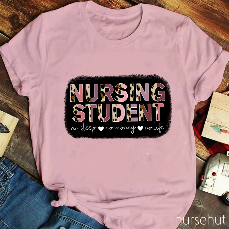No Sleep No Student No Life T-Shirt