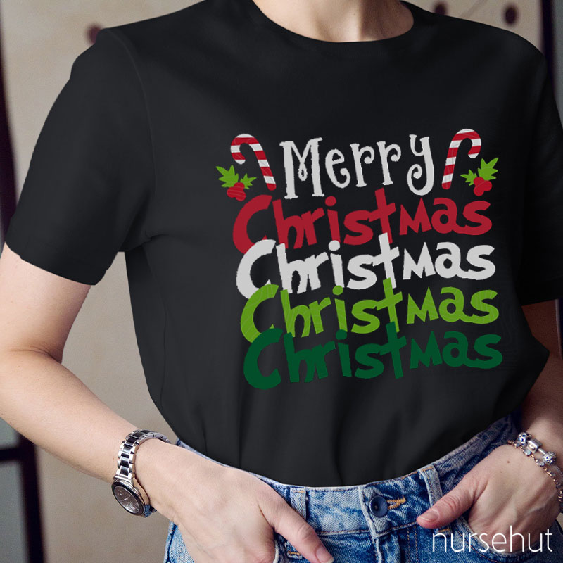 Merry Christmas Nurse T-Shirt