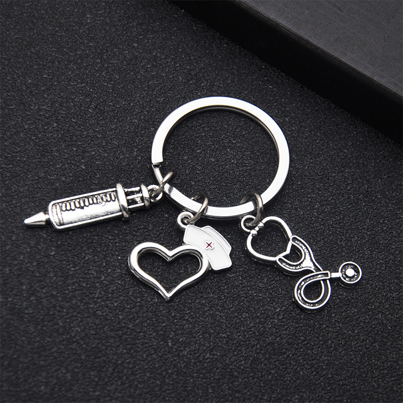 Simple But Classic Nurse Keychain