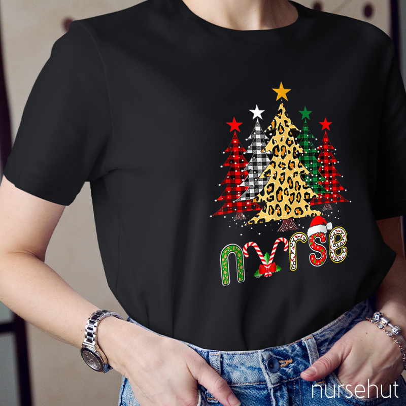 Gorgeous Christmas Tree Nurse T-Shirt
