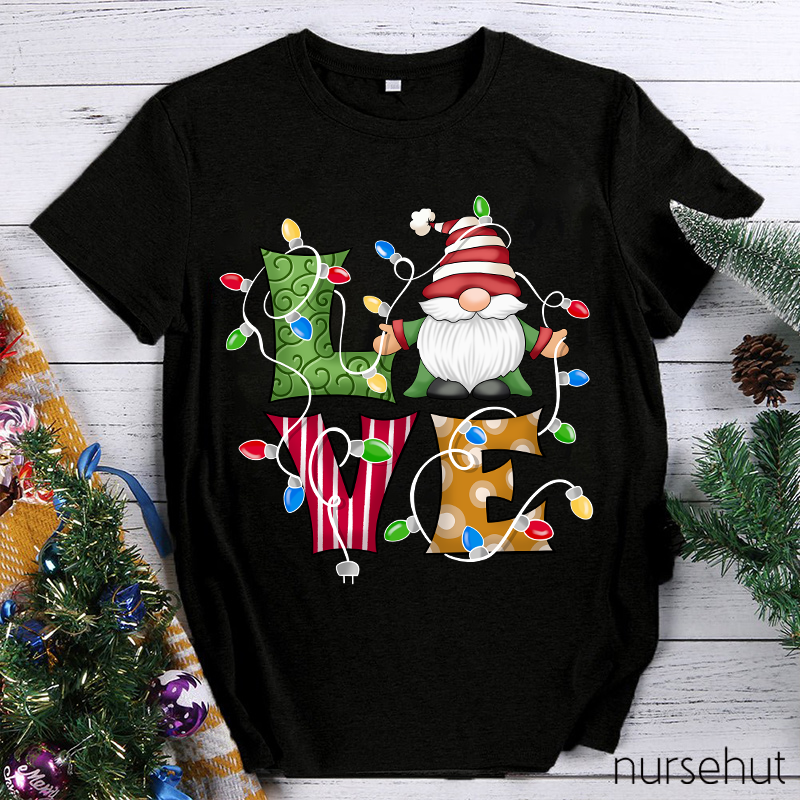Love Gnomes Nurse T-Shirt