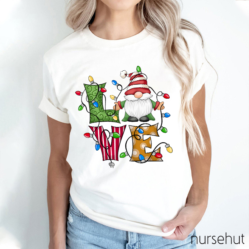 Love Gnomes Nurse T-Shirt