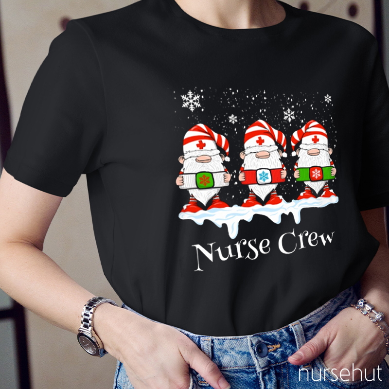 Christmas Cool Nurse Crew Nurse T-Shirt