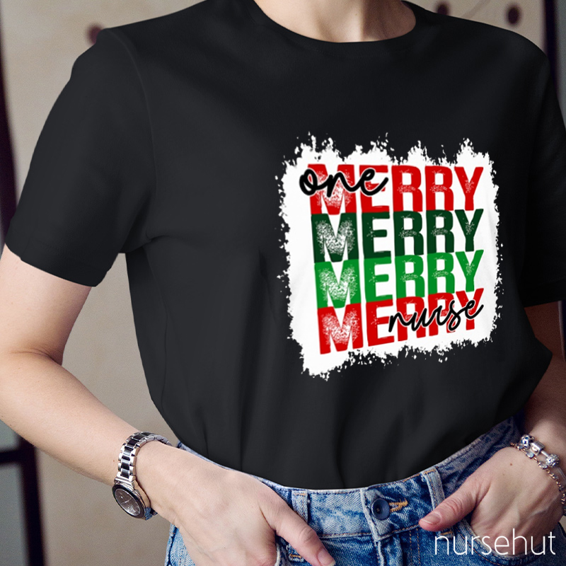 One Merry Nurse T-Shirt