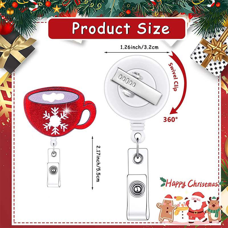 Tea Or Cocoa Nurse Badge Reel