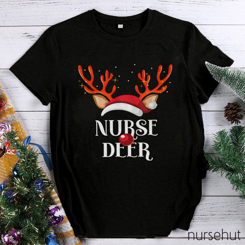 Nurse Deer Nurse T-Shirt