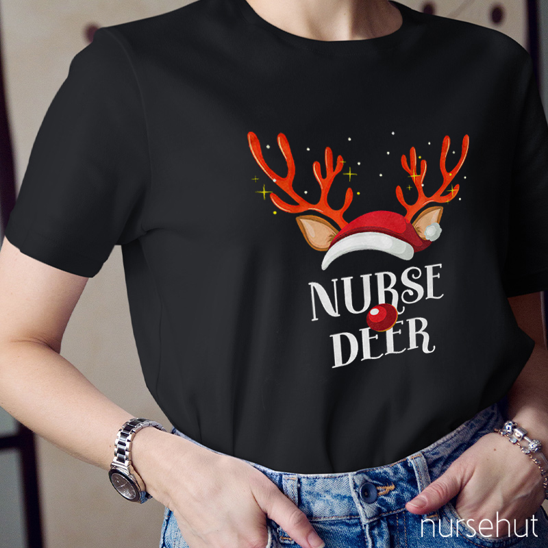 Nurse Deer Nurse T-Shirt