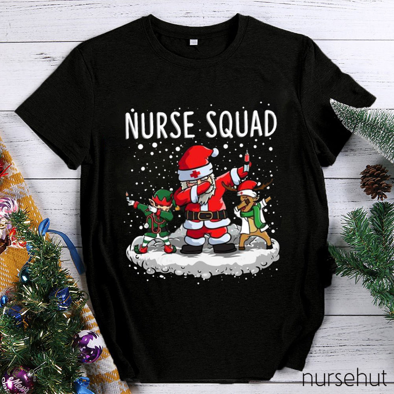 Nurse Squad Santa's Dream Team Nurse T-Shirt