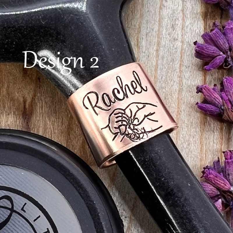 Personalized Nurse Stethoscope ID Tag