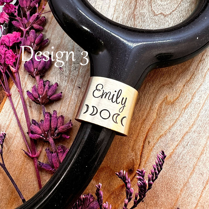 Personalized Nurse Stethoscope ID Tag