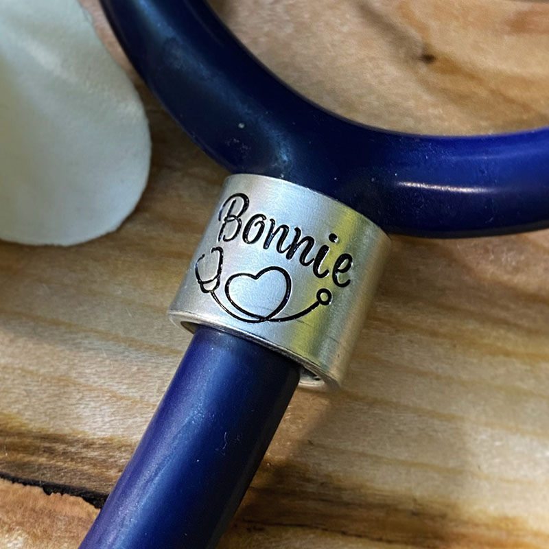 Personalized Nurse Stethoscope ID Tag