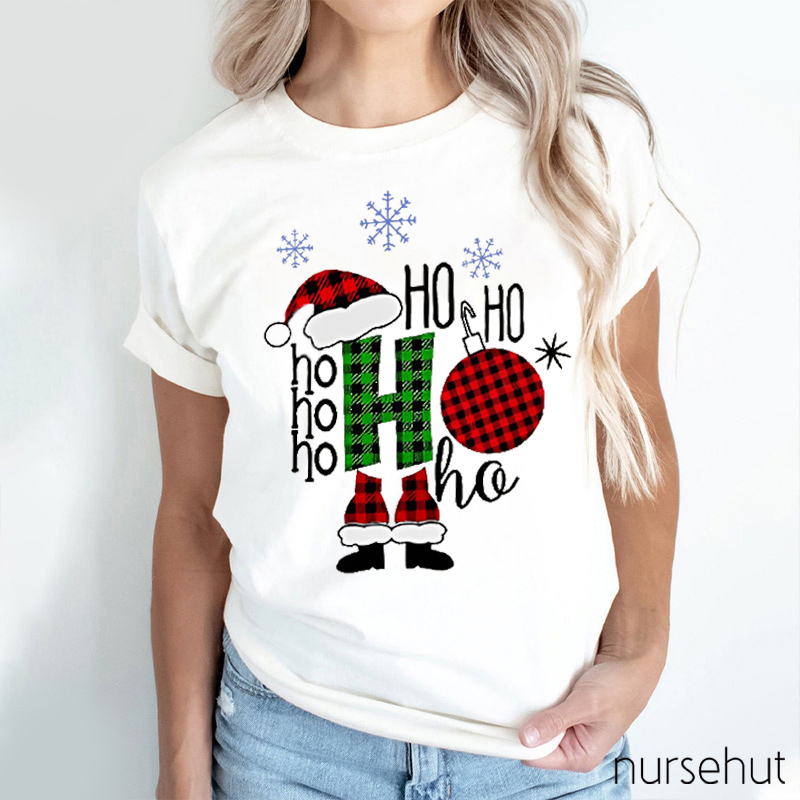 Ho Ho Guess Who I Am Nurse T-Shirt