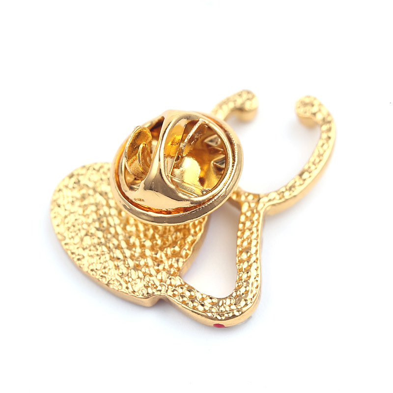 Stethoscope Nurse Pin