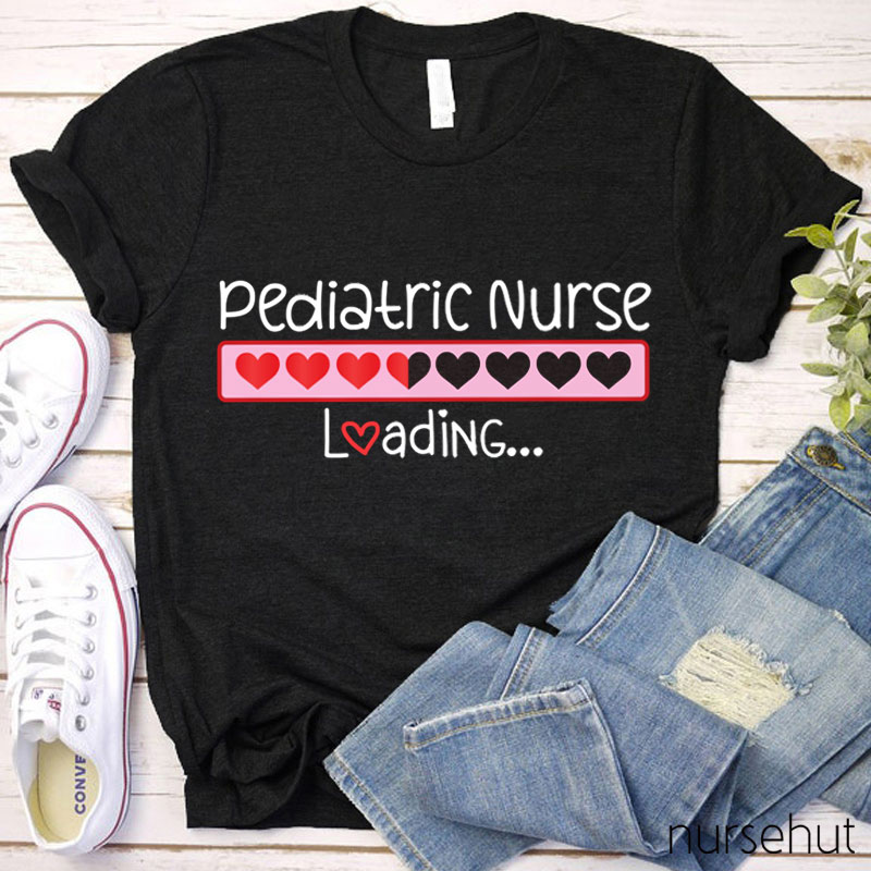 Pediatric Nurse Loading Nurse T-Shirt