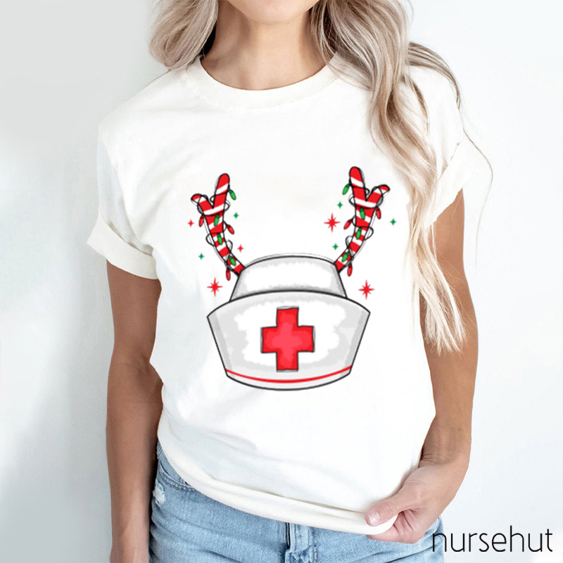 Elk Nurse Is Here Nurse T-Shirt