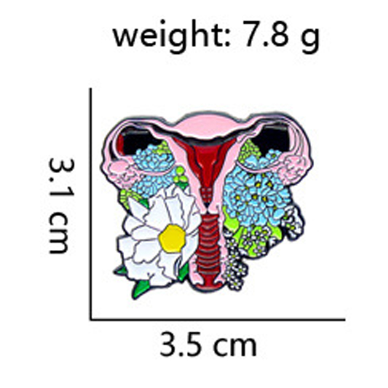 Pop Flower Organ Pin Set