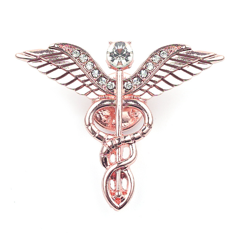 Judgment Angel Wings Cross Nurse Pin