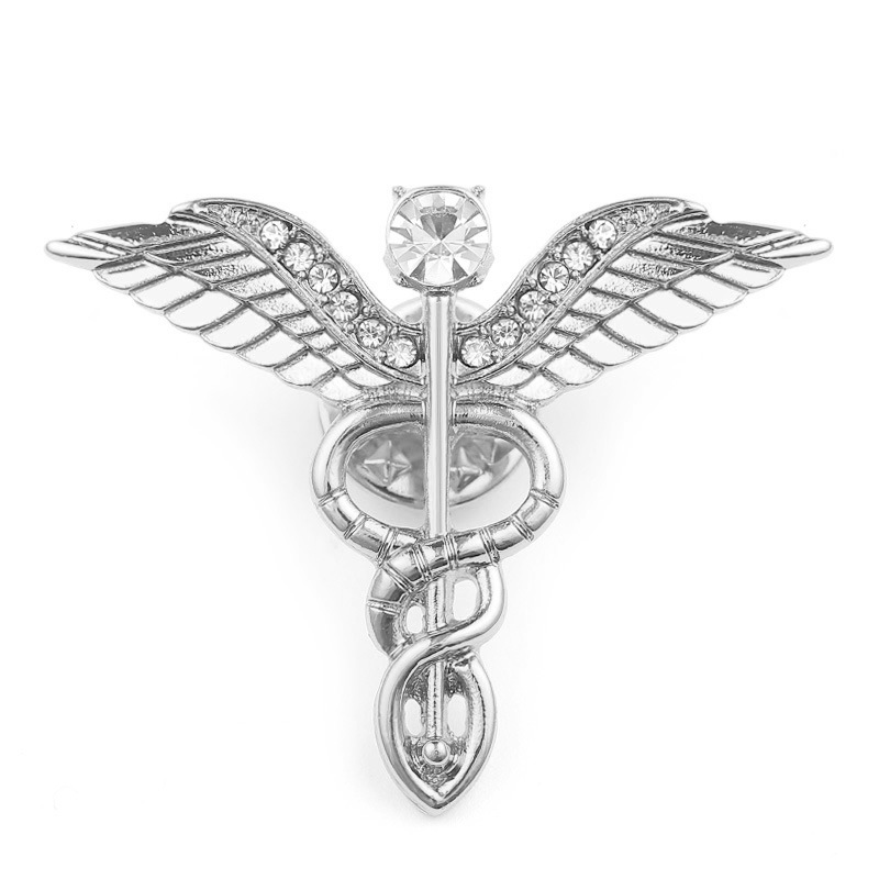 Judgment Angel Wings Cross Nurse Pin