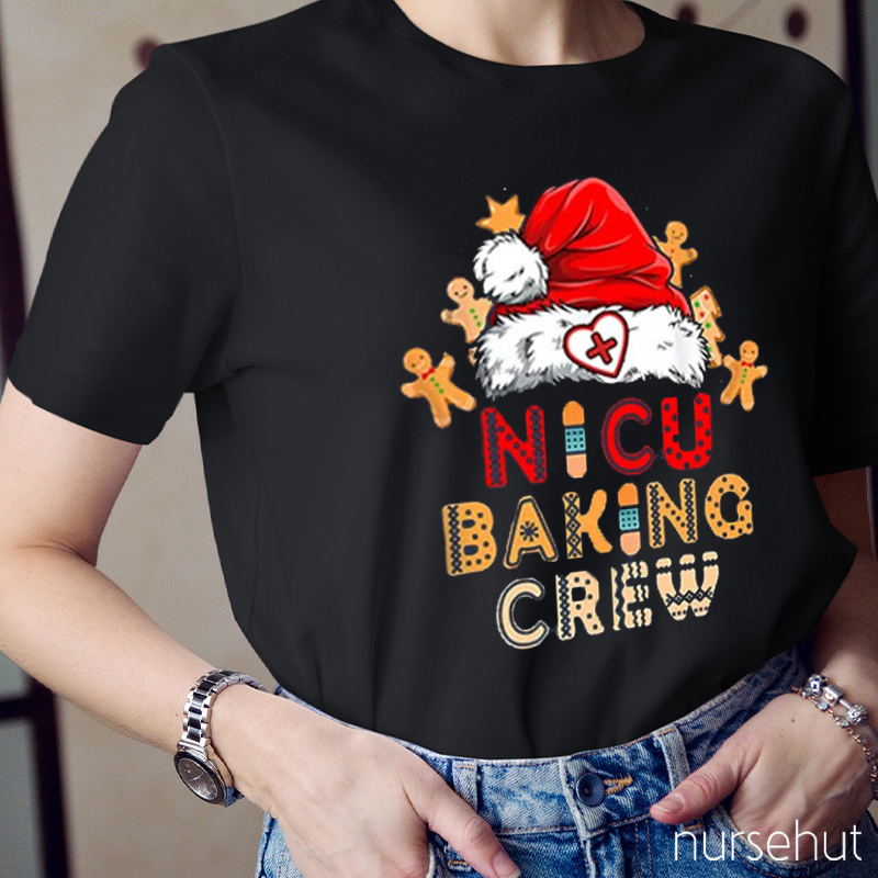 Personalized Nurse Baking Crew Nurse T-Shirt