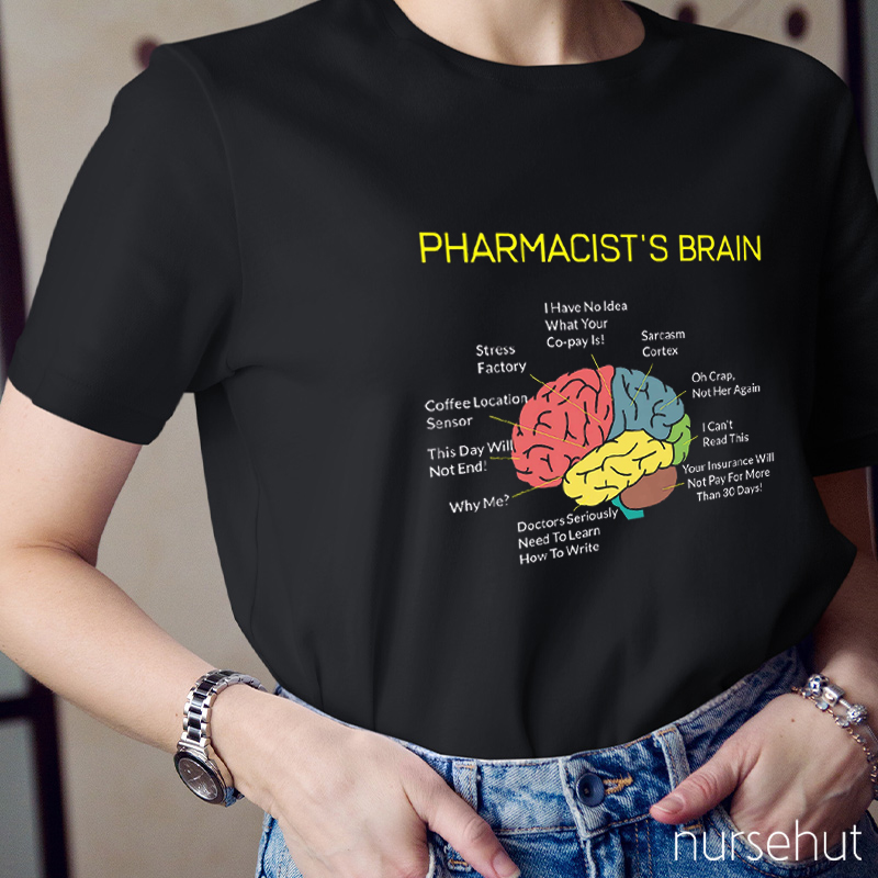 This Is A Pharmacist's Brain Nurse T-Shirt