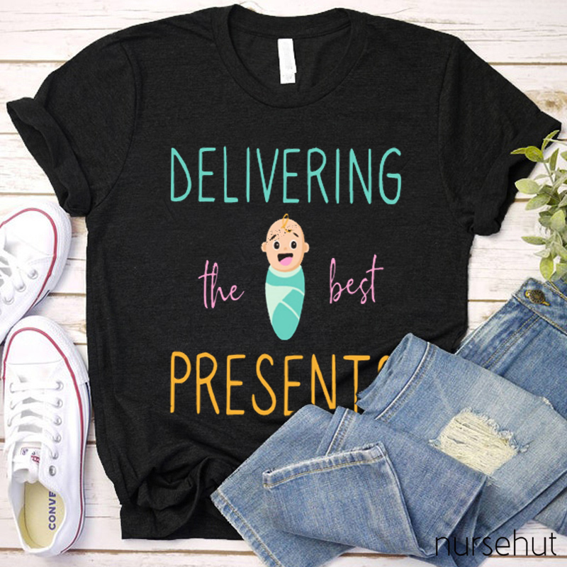 Delivering The Best Presents Nurse T-Shirt