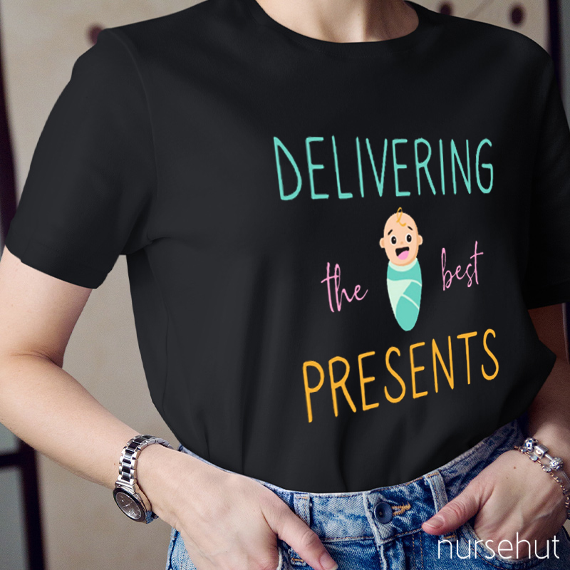 Delivering The Best Presents Nurse T-Shirt