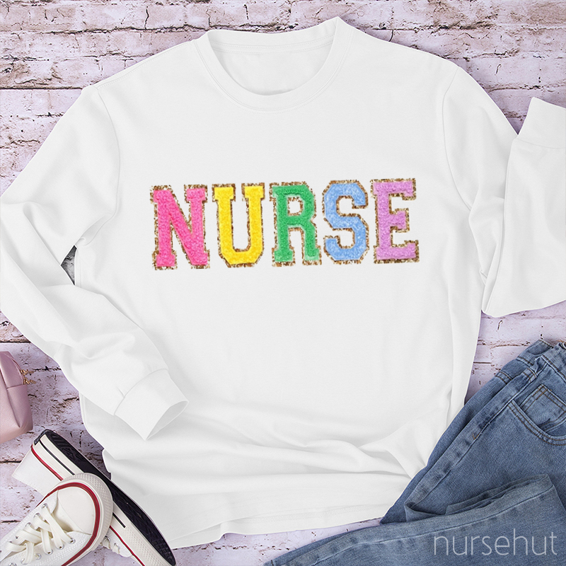 Macaroon Nurse Long Sleeve T-Shirt
