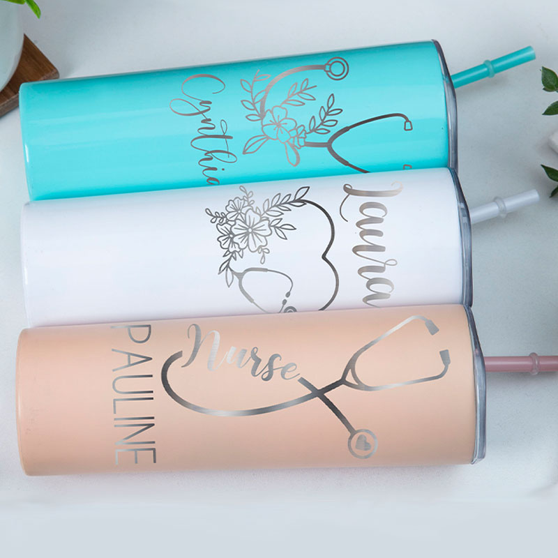 Personalized I'm Ready To Treat You Nurse Skinny Tumbler