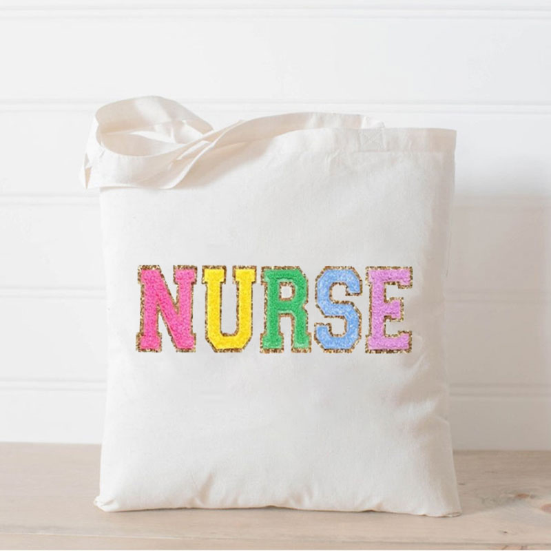 Macaroon Nurse Nurse Tote Bag