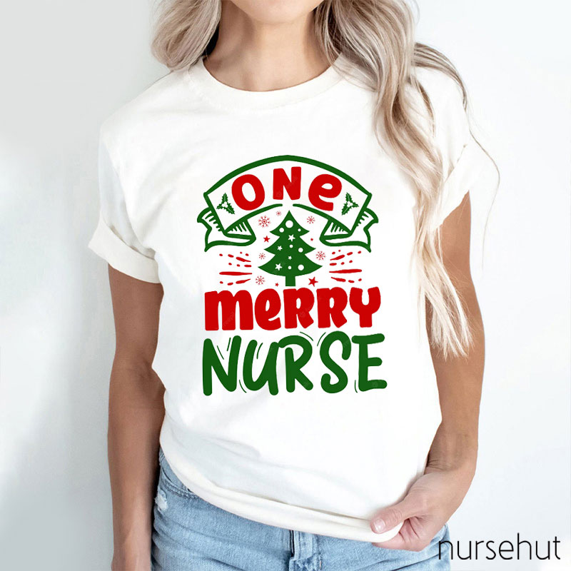 One Merry Nurse T-Shirt
