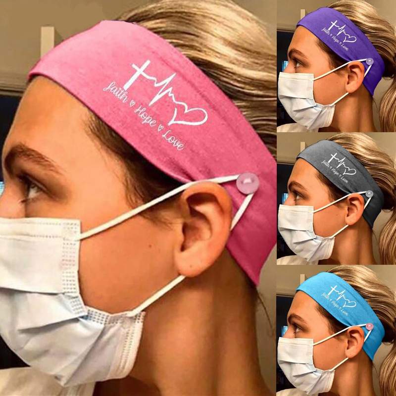 Faith Hope And Love Nurse Headband