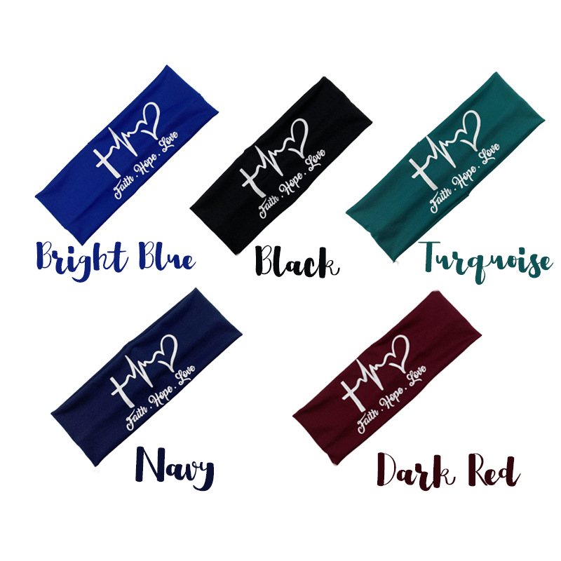 Faith Hope And Love Nurse Headband
