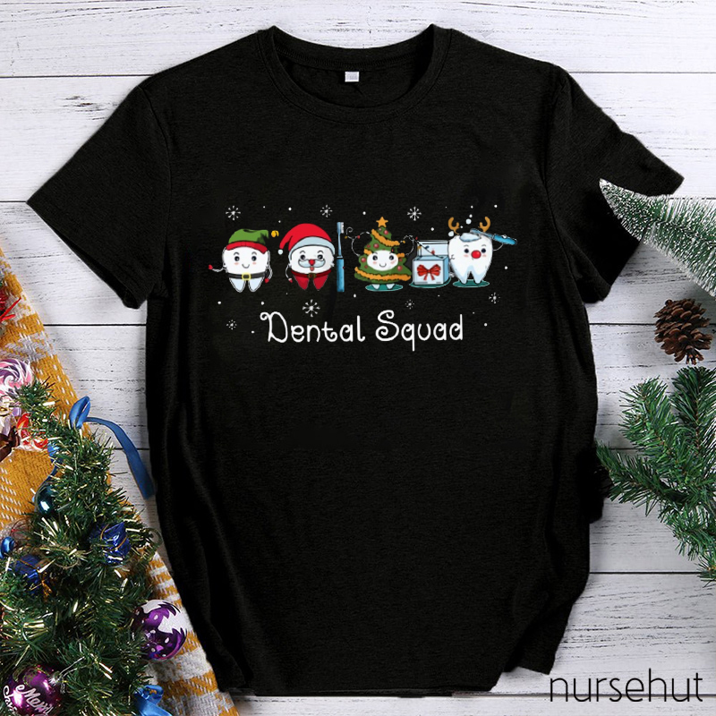 Christmas Dental Squad Nurse T-Shirt