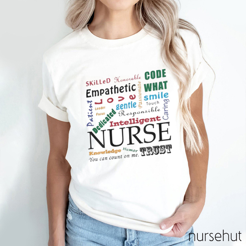 You Can Count On Me Nurse T-Shirt