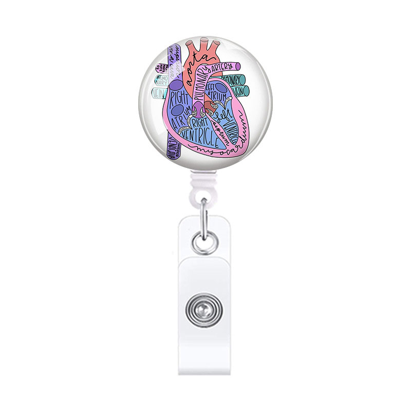 Let's Get To Know The Heart Nurse Badge Reel