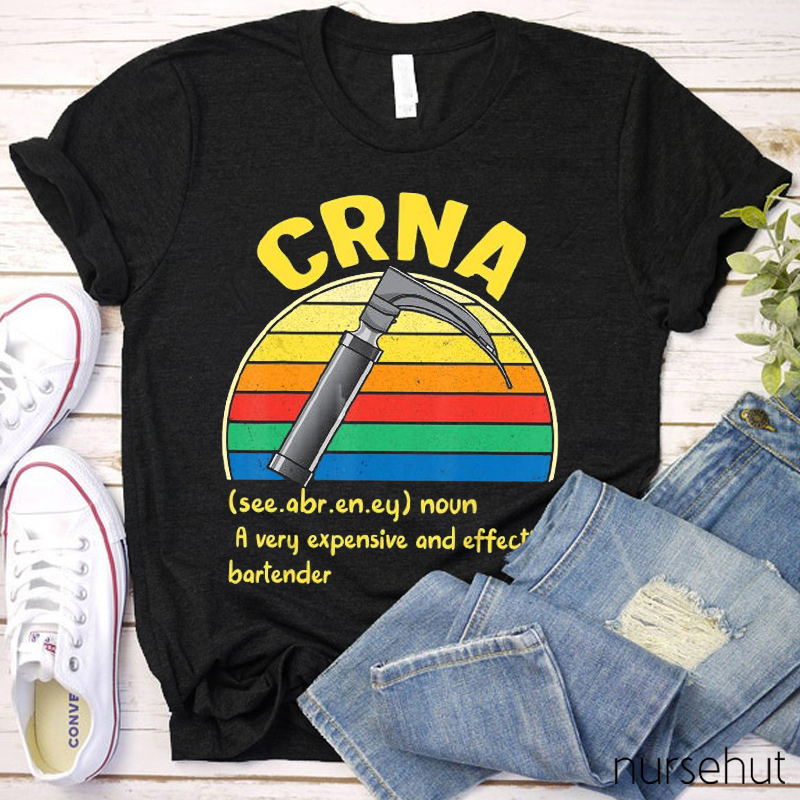 Creative Definition Of CRNA Nurse T-Shirt