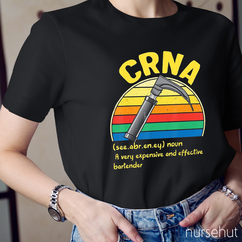 Creative Definition Of CRNA Nurse T-Shirt
