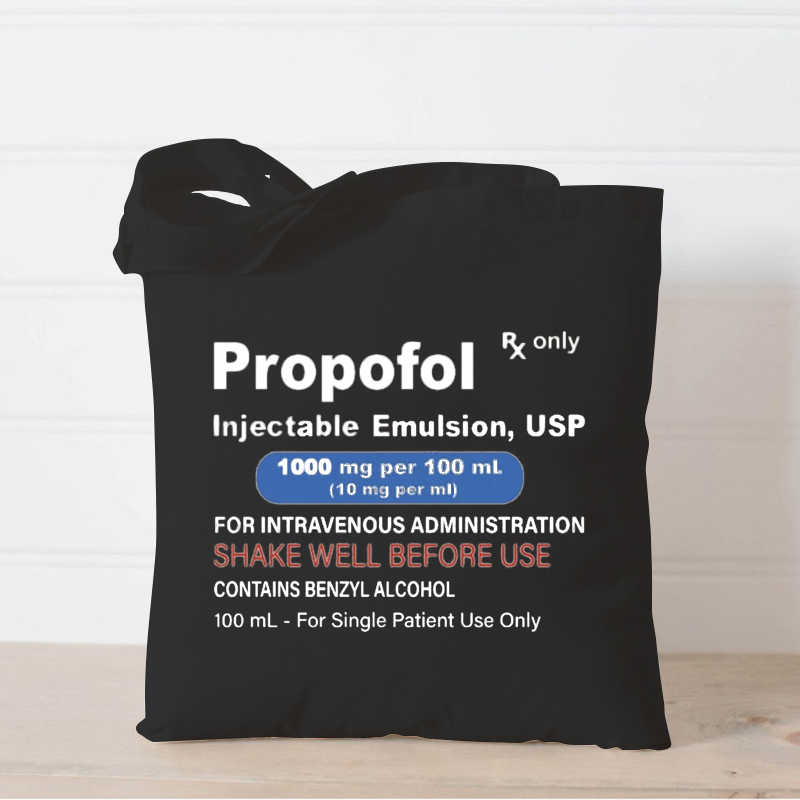 Propofol Anesthetist GI Nurse Tote Bag