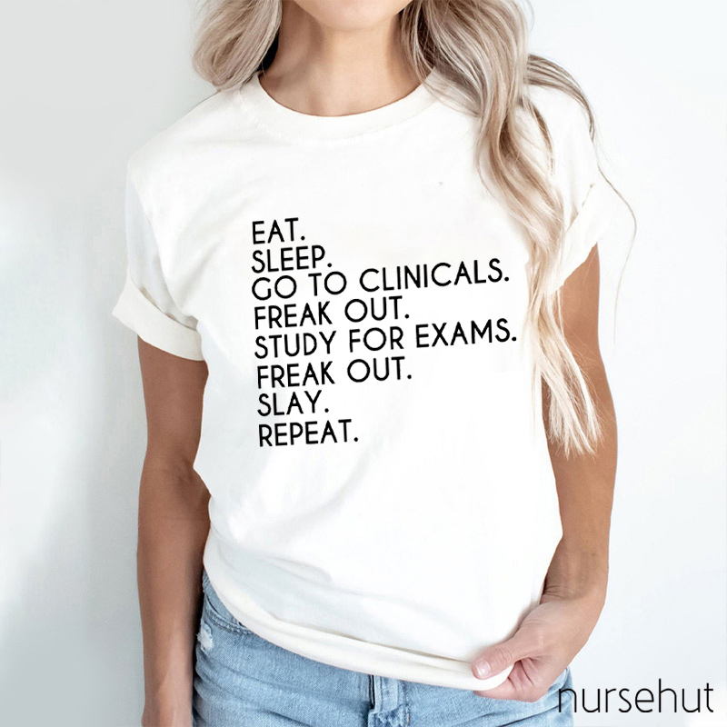 Nurse Is A Machine Keep Doing The Same Things Nurse T-Shirt