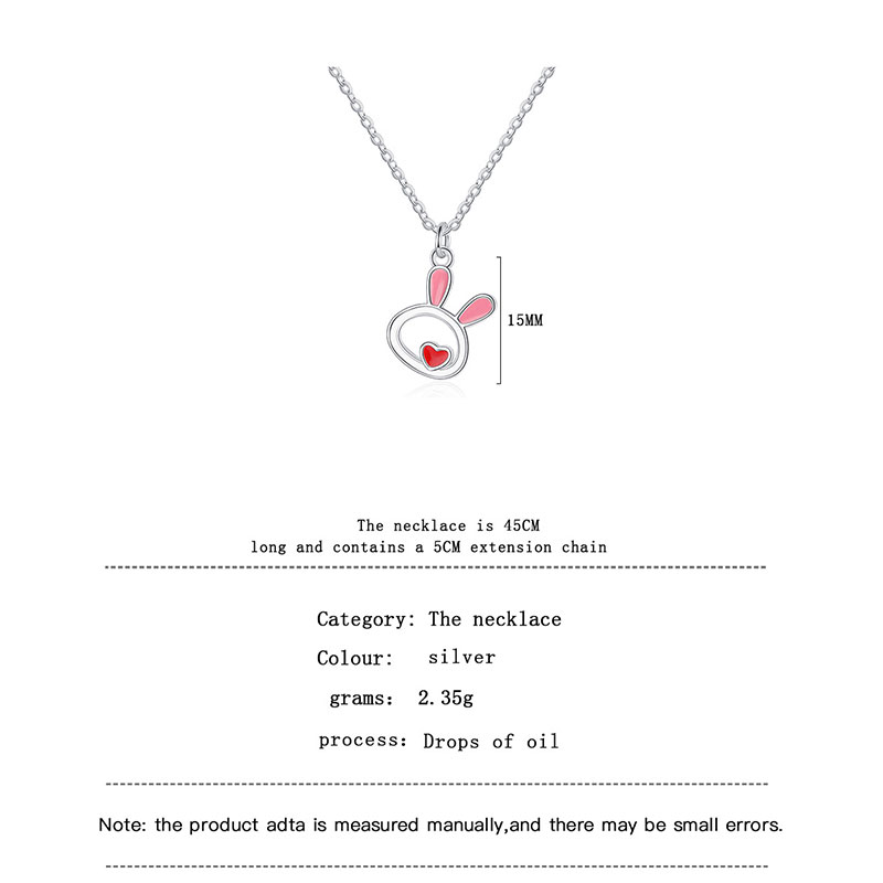 Cute Little Rabbit Nurse Necklace